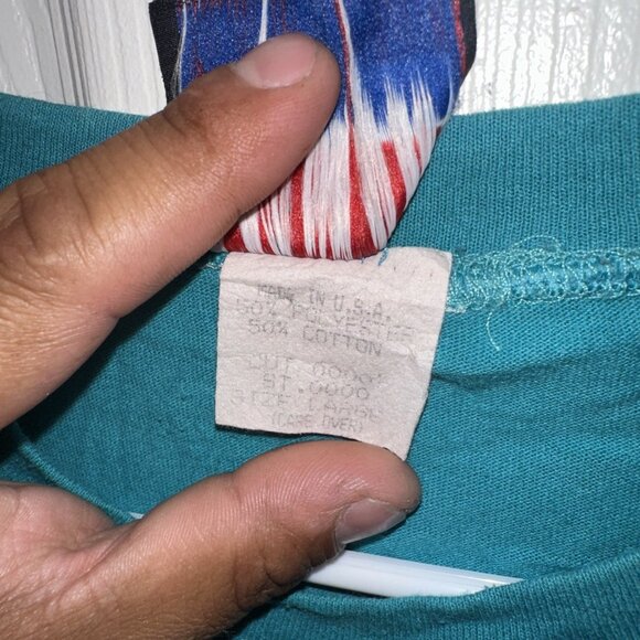 Vintage Charlotte Hornets T Shirt L Magic Johnson Ts Made In USA - Picture 12 of 13